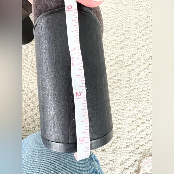 Fly London NWT Shar brown suede boots zip up heeled booties classic spring 5.5/6 - Picture 9 of 10